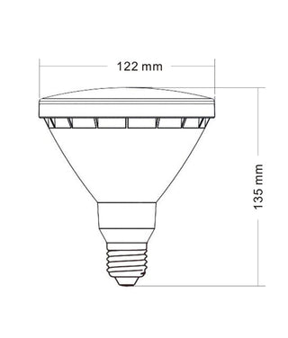 CLA Sub PAR38 LED Globes 15W