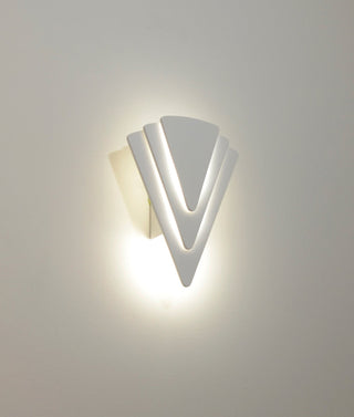 CLA SURAT City Series LED Tri-CCT Interior Triangular Dimmable Wall Light