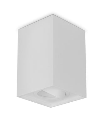 CLA Surface Gu10 Square Gimbal Surface Mounted Ceiling Downlights