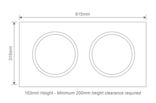 Domus Infinity 6 In 1 Premium Slimline Bathroom Heater
