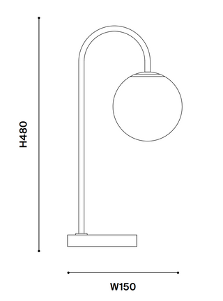 Mayfield Mintu Desk Lamp