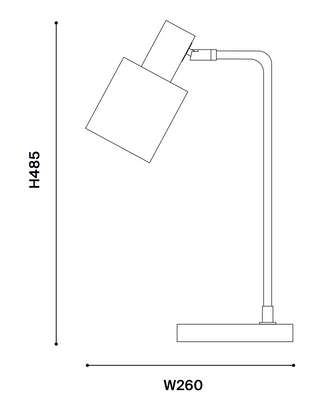 Mayfield Mahala Desk Lamp