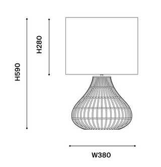Mayfield Mira Table Lamp