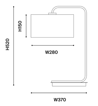 Mayfield Cordell Table Lamp