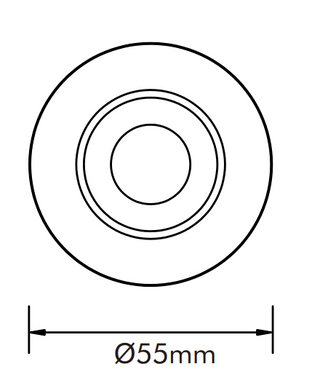3A 5W Mini LED Downlight Tri Colour DL51TC