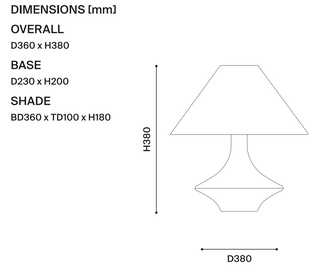 Mayfield Vella Bronze Table Lamp