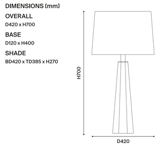 Mayfield Calista Table Lamp