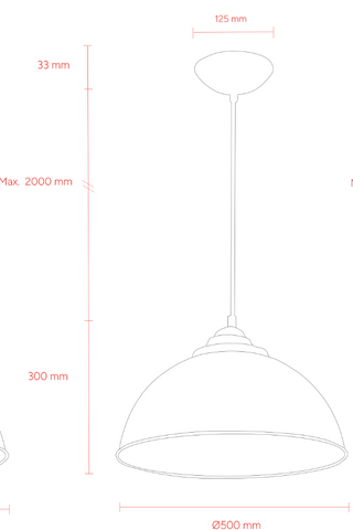 MDA Newport Medium Pendant