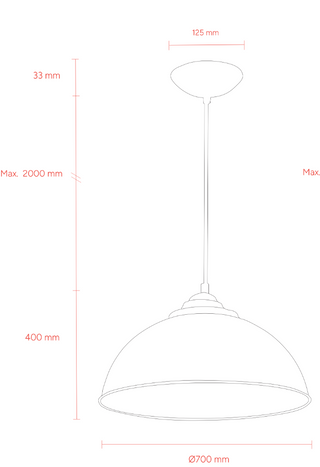 MDA Newport Large Pendant