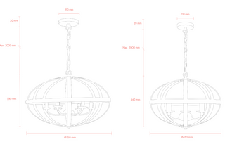 MDA Lincon Iron Pendant
