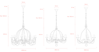 MDA Candice Chandelier