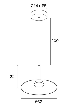 Telbix Benito 32CM Pendant Light Small