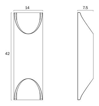 Telbix Mazal Gypsum Indoor Wall Light