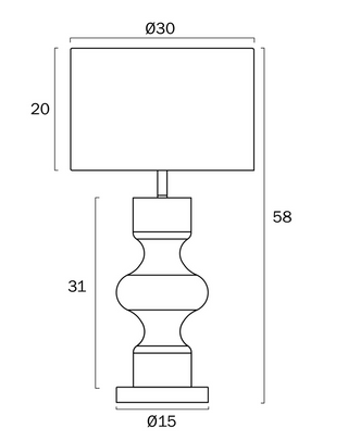 Telbix Muse Table Lamp