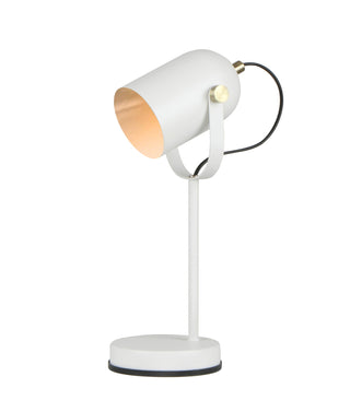 CLA Tazza Ellipse Shade with Antique Brass Highlight Table Lamps
