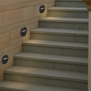 Telbix Terin Exterior Round Wall Light