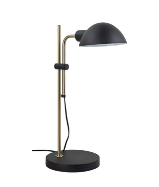 CLA Tettu Adjustable Height Swivel Head Sand Black Table Lamp