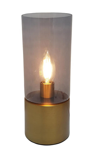 Toongabbie TL1816 Glass Cylinder Touch Lamp
