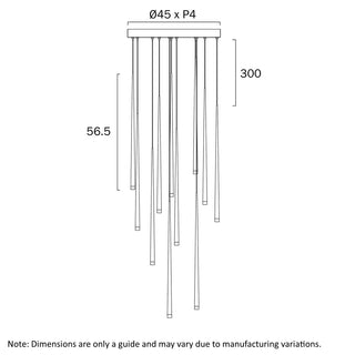Telbix Trina 12 Light Pendant