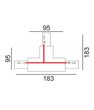 CLA 3 Wire 1 Circuit Universal Tracks Connectors End Cap & Live End
