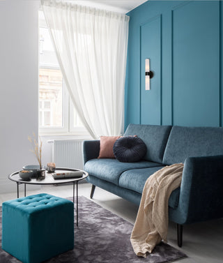 CLA Vara Interior Tubular Up/Down Opal Glass Wall Lights