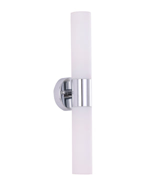 CLA Vara Interior Tubular Up/Down Opal Glass Wall Lights