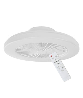 CLA Viftu Interior Low Profile DC Surface Mounted Ceiling Fan with LED Tri-CCT Light