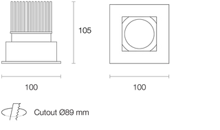 Trend MINILED XMA10 10W LED Downlight