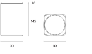 Trend Square Surface Mounted LED Downlight XSI15 15W