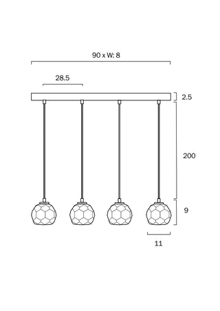 Telbix Zaha PE04 Pendant