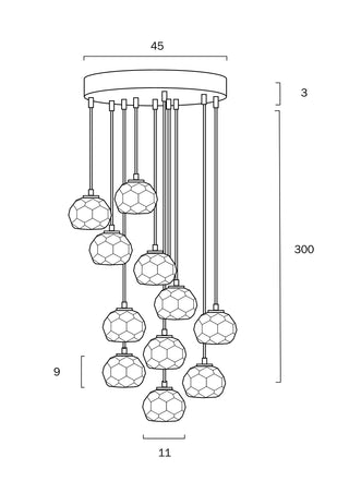 Telbix Zaha PE10 Pendant