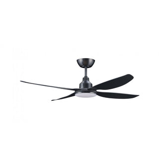 Ventair Alaska 1300mm DC Ceiling Fan With Light ALA1304BL-L