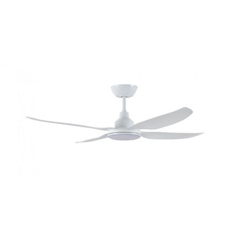 Ventair Alaska 1300mm DC Ceiling Fan With Light ALA1304WH-L