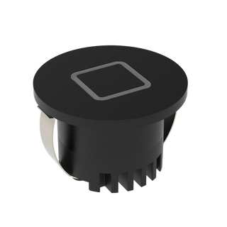 Domus Aura 240V Rnd 3w Led Trio Ip20 Black Steplight