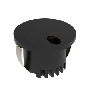 Domus Aura 240V Rnd 3w Led Trio Ip20 Black Steplight