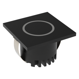 Domus Aura 240V Rnd 3w Led Trio Ip20 Black Steplight