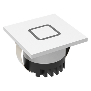 Domus Aura 240V Sqr 3w Led Trio Ip20 White Steplight