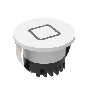 Domus Aura 240V Rnd 3w Led Trio Ip20 White Steplight