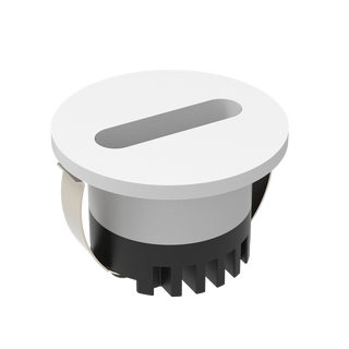 Domus Aura 24V Rnd 3w Led Trio Ip20 White Steplight