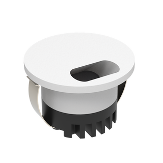 Domus Aura 24V Rnd 3w Led Trio Ip20 White Steplight