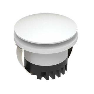 Domus Aura 240V Rnd 3w Led Trio Ip20 White Steplight