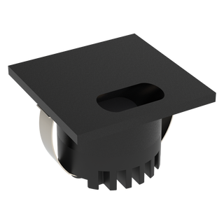 Domus Aura 24V Sqr 3w Led Trio Ip20 Black Steplight