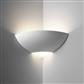 Domus BF-7949 Ceramic Corner Wall Light Raw / E27