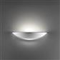 Domus BF-8411 Ceramic Frosted Glass Wall Light Raw / E27