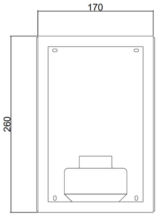 3A Alfresco LED Wall Light WL31031