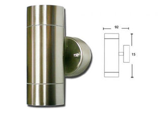 3A Roud Up/Down Wall Pillar Light 146 C+C