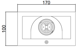 3A Alfresco LED Wall Light WL31031