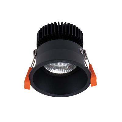 Domus DEEP-10 Round Deepset 10W Recessed Dimmable LED IP40 Downlight Black