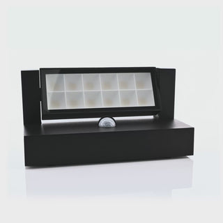 Havit HV3732T-BLK-PIR Locu Aluminium Black Adjustable 24w LED Floodlight with Sensor