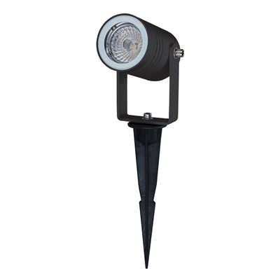 Domus ELITE-SPIKE Garden Spike Light MR16 LED 6W 12V IP65 Black